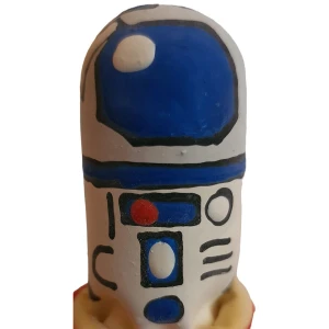 CONDOMERIE - ROBOT DE PRÃSERVATIFS FANTAISIES PEINTS Ã LA MAIN